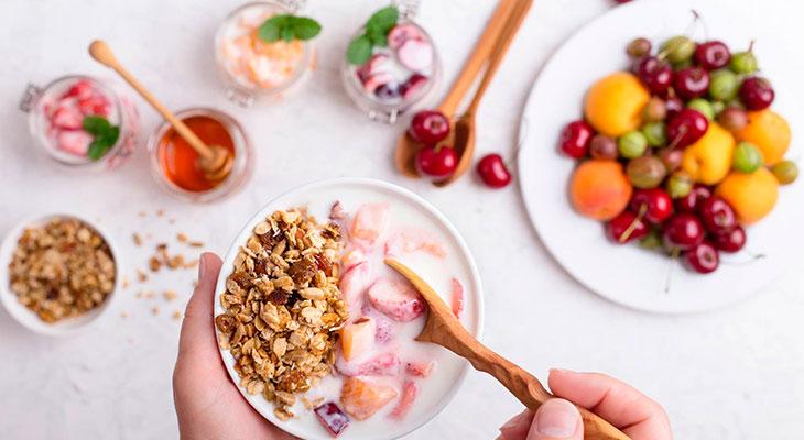 Desayuno blanco con cereales (de los buenos) Desayuno blanco con cereales (de los buenos)