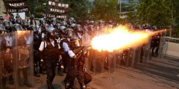 Fuerte represión en Hong Kong
