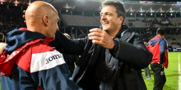 En Córdoba, Massa celebró los triunfos de Tigre y Uñac