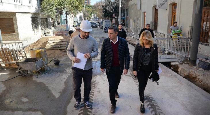 Mestre supervisó el avance de obras en el Portal de Güemes Mestre supervisó el avance de obras en el Portal de Güemes