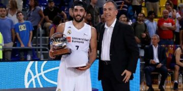 Campazzo campeón con el Real Madrid y MVP de la final