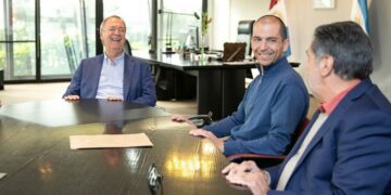 Schiaretti recibió al radical Picat en el Centro Cívico