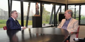 Tras la ruptura de Alternativa Federal, Schiaretti recibió a Pichetto