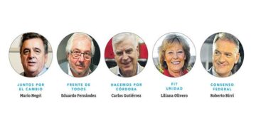 Comenzó la carrera en Córdoba por las nueve bancas en Diputados