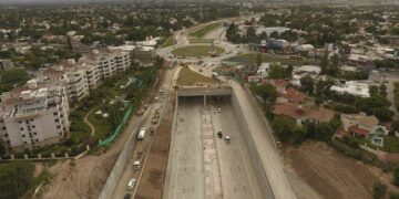 Últimas obras para el cierre de la avenida Circunvalación
