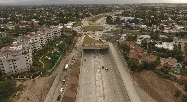 Últimas obras para el cierre de la avenida Circunvalación Últimas obras para el cierre de la avenida Circunvalación