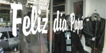 Las ventas por el Día del Padre cayeron 7,8%