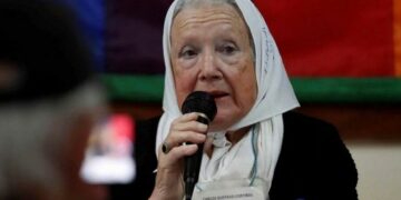 “Norita” Cortiñas en Córdoba