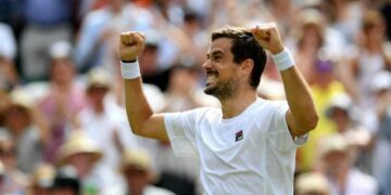 Pella no pudo con Agut y se despidió de su mejor Wimbledon