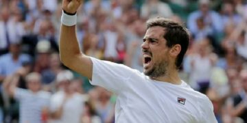 Gran triunfo de Pella para clasificar a octavos de Wimbledon