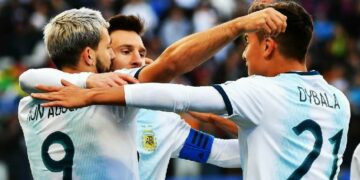 Argentina venció a Chile y se quedó con el tercer puesto de la Copa América