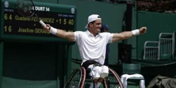 Gustavo Fernández campeón de Wimbledon por primera vez