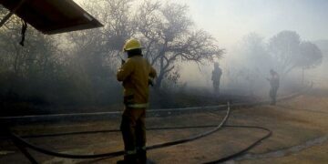 Alertan que es muy alto el riesgo de incendios para los próximos días