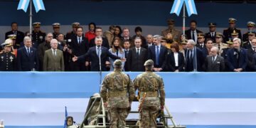 Macri aprovechó el Día de la Independencia para hacer campaña