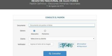Acá se puede consultar en dónde votar para las Paso