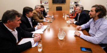 Fernández, sobre las retenciones ante la Mesa de Enlace