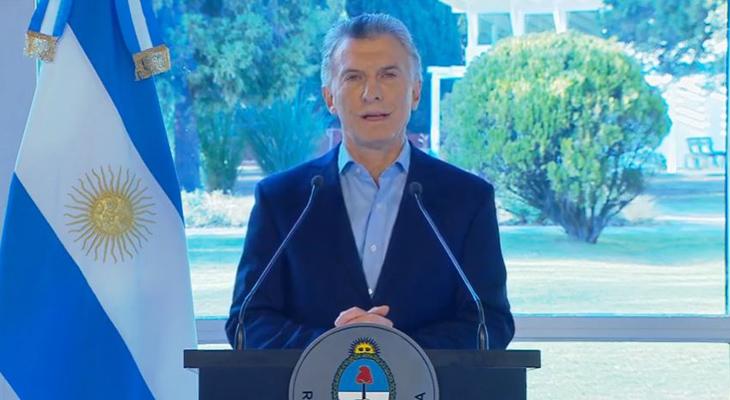 Macri anunció medidas para llevar "alivio" a “17 millones de trabajadores y a las pymes"
