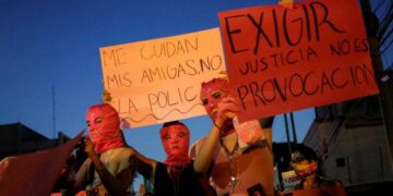 Las mujeres toman las calles de México contra la violencia