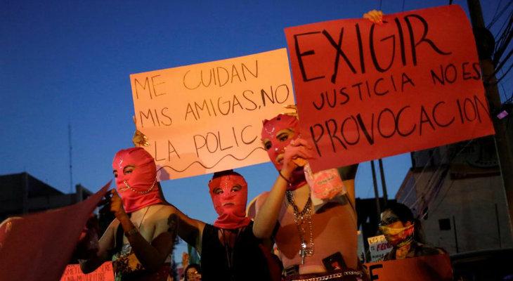 Las mujeres toman las calles de México contra la violencia