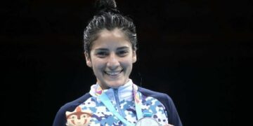 Dayana Sánchez se quedó con la de plata