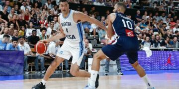 Argentina sufrió y terminó cayendo ante Francia