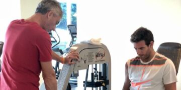 Del Potro sigue en proceso de recuperación