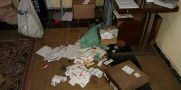 Desmantelaron el centro vecinal de Barrio las violetas