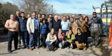 Fernández intensificó sus recorridas por el interior