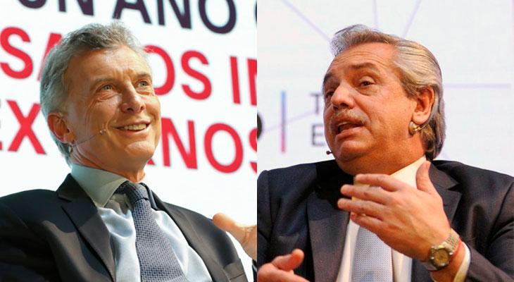 Macri y Fernández, de campaña frente al establishment