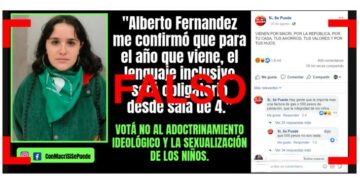 No, Ofelia no dijo: “Alberto me confirmó que el lenguaje inclusivo será obligatorio»