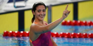 Pignatiello se llevó el oro en los 800 metros libre