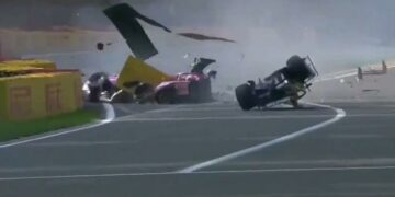 Terrible accidente fatal en una carrera de Fórmula 2