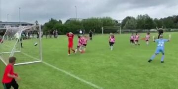 El insólito gol de penal en un torneo infantil