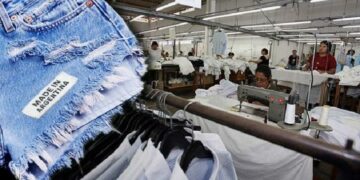 La producción textil cayó 18,5% interanual en junio