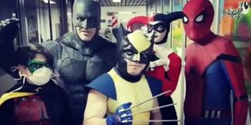 Superhéroes solidarios para los cordobeses más chicos