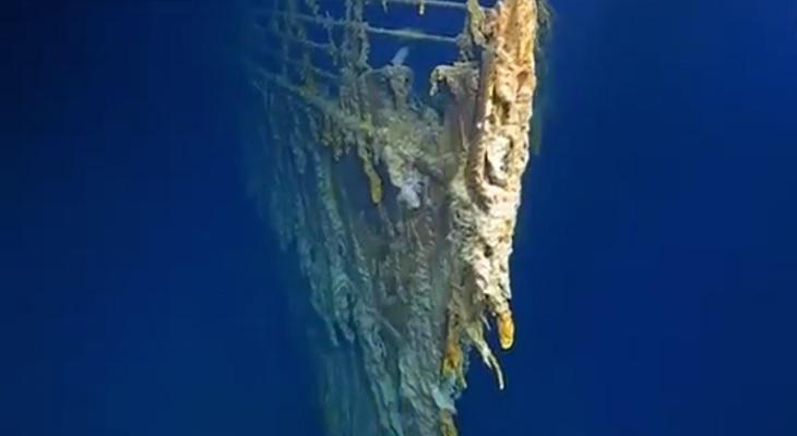 Fotografían los restos del Titanic a 107 años de su naufragio