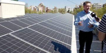 La Municipalidad colocó los primeros 200 paneles solares