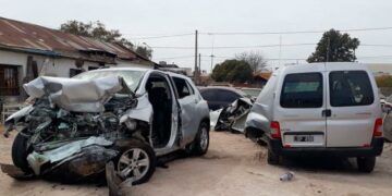 Cuatro personas murieron en un choque frontal en Las Varillas