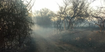 Lucha sin cuartel contra los incendios en las sierras