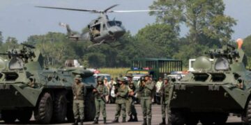 Fuerte despliege militar de Maduro