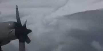 Así es el impresionante ojo del Huracán Dorian categoría cinco