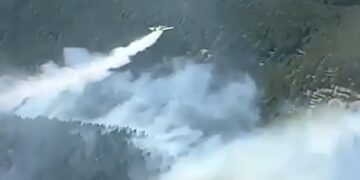 Así fue la jornada de voraces incendios en Córdoba