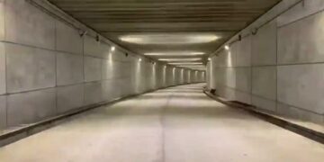 Así es por dentro el nuevo túnel de la plaza España