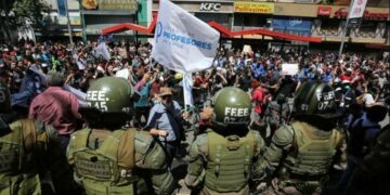 El anuncio de Piñera no frena las protestas en Chile