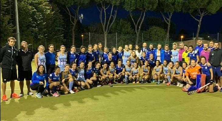 Goleada de las Leonas a Italia