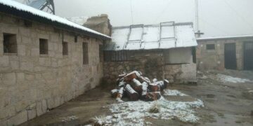 El Champaquí, vestido de blanco