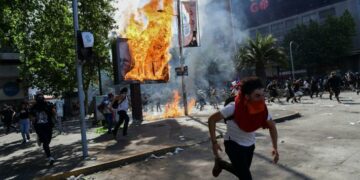 El Gobierno cuestionó las manifestaciones en Chile y denunció una supuesta «injerencia» por parte de Cuba y Venezuela
