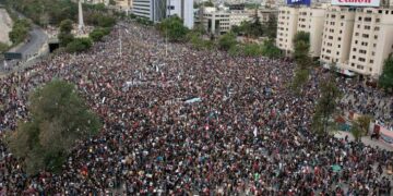Preparan una nueva protesta masiva para mañana en Chile