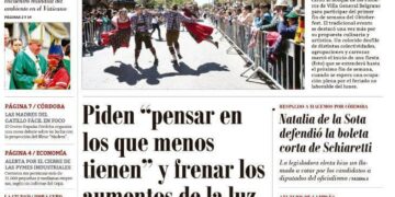 Tapa del lunes 7 de Octubre de 2019