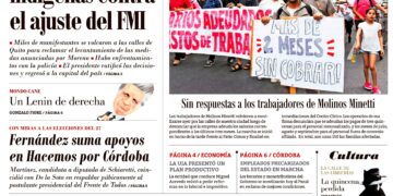 La tapa del jueves 10 de octubre